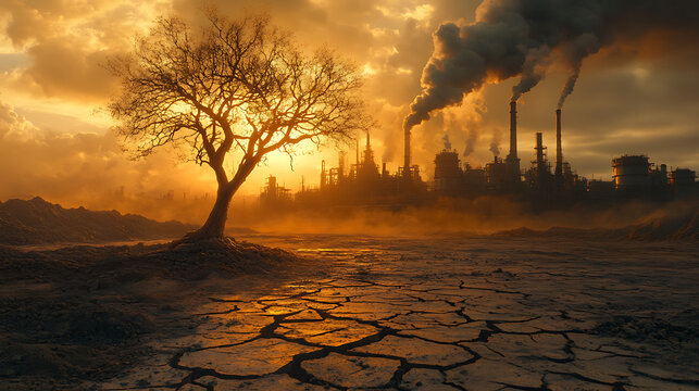 Dying Nature and Industrial Encroachment