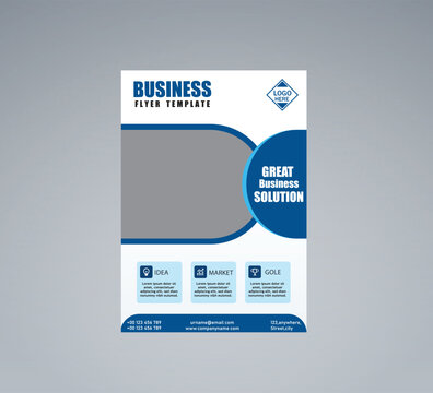 Corporate Business Flyer poster pamphlet brochure cover design layout background