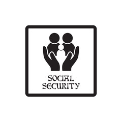 human care icon , social security icon