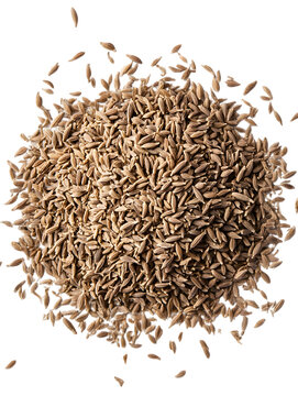 cumin seeds powder isolated on transparent background cumin seeds powder png