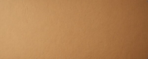 Light Brown Kraft Paper Texture Flat Banner Background