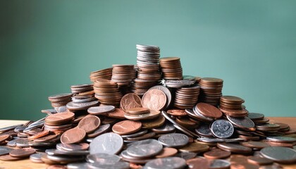 pile of coins