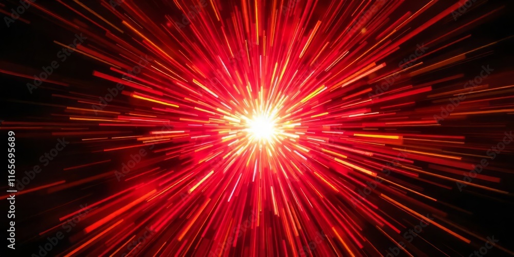 Poster red light burst energy speed abstract background motion power dynamic explosion