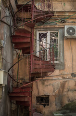 Windows and balconies are part of the architecture of old Odessa. They are incredible and authentic. 2018