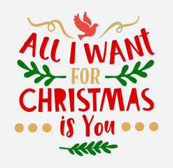 Christmas T-shirt design