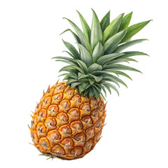 pineapple on transparent background