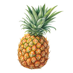 Fototapeta premium pineapple on transparent background