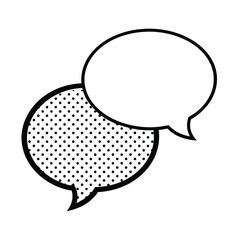 Bubbles Speech Vector Illustration