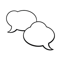 Bubbles Speech Vector Illustration