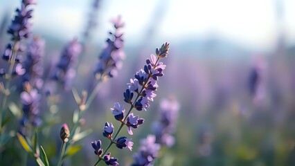 Obraz premium lavender field in region