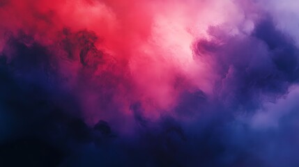 Obraz premium Abstract Red Blue Purple Swirling Cloud Formation