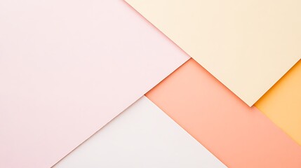 Abstract Pastel Colored Paper Background Design