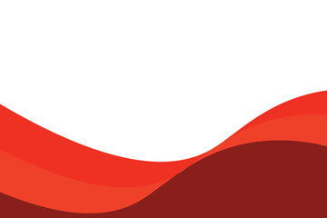 abstract red wave