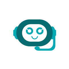 Obraz premium chat bot design, simple chat bot design, chat bot icon, vector illustration