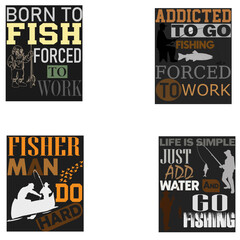 Fishing Shirt Vector Art & Icon Collection