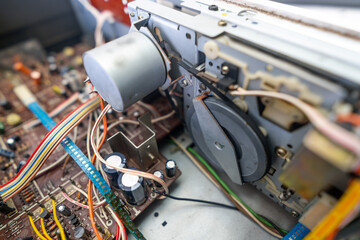 Professional Equipment Tape Deck for Cassette Tape with Multiple Controls