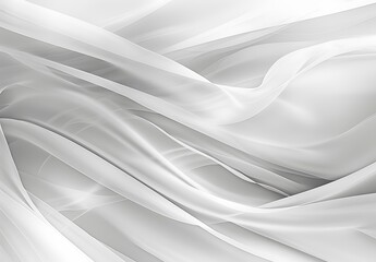 Obraz premium A subtle white-to-gray gradient, perfect for a refined and contemporary look