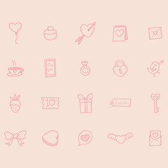 Valentines Day Doodles