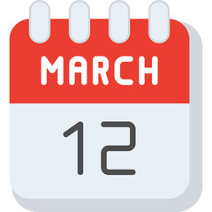 12  March Icon