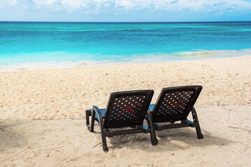 Tropical Caribbean beach, Dominican Republic