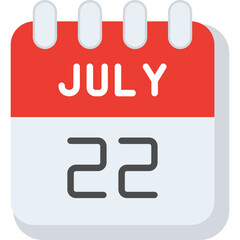 22  July Icon