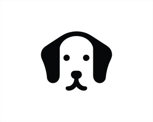 black and white dog