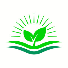 green eco symbol