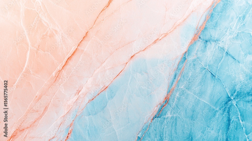 Poster exploring marble texture patterns digital art abstract environment vibrant colors close-up viewpoint