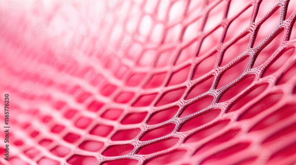Aufkleber abstract texture of pink mesh fabric studio close-up soft environment artistic viewpoint visual conc