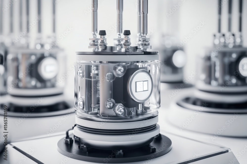 Poster advanced robotics technology displayed in a modern laboratory setting for research and innovation