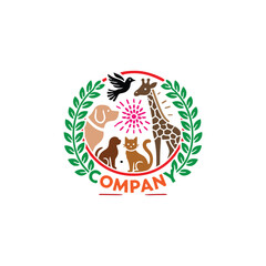 Jungle Animal Logo