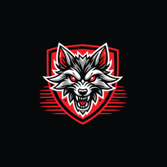Obraz premium Angry Fox Logo