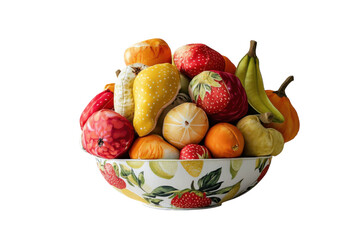 Beautiful Bunch of Decorative Fabrics in Rich Colors Isolated on Transparent Background