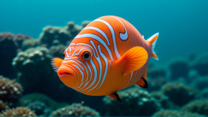 Fototapeta premium fish in aquarium