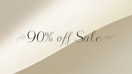 90% Off Sale