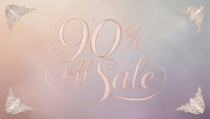 90% Off Sale