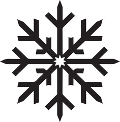 Snowflake silhouette vector EPS file. Perfect for winter, holiday, and seasonal designs. Scalable, clean, and ideal for creative projects.