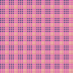 Beautiful tartan seamless pattern design by geometric 