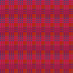 Beautiful tartan seamless pattern design by geometric 