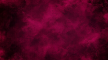 Ethereal Digital Abstract: Cosmic Nebula in a Dark Burgundy Universe with Watercolor Textures and Bold Black Strokes.
