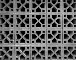 Black and White Background of Morrish Architecture.