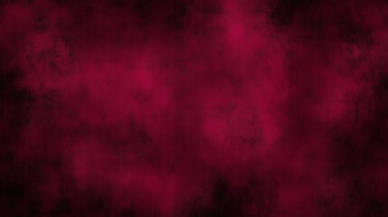 Fototapeta premium Ethereal Digital Abstract: Cosmic Nebula in a Dark Burgundy Universe with Watercolor Textures and Bold Black Strokes.