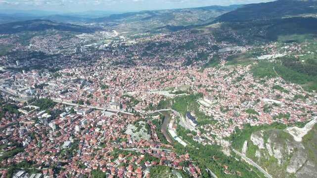 Sarajevo Aerial View