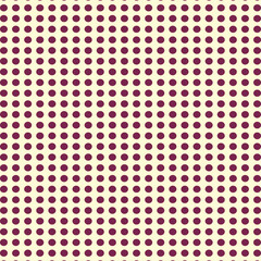 simple burgundy colour horizontal polka doot pattern on peach colour background