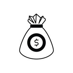 Money Bag vector icon