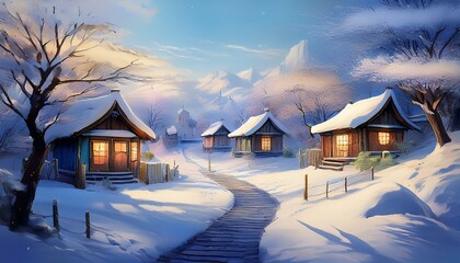 Enjoy the charm of smoke curling from the chimney.  