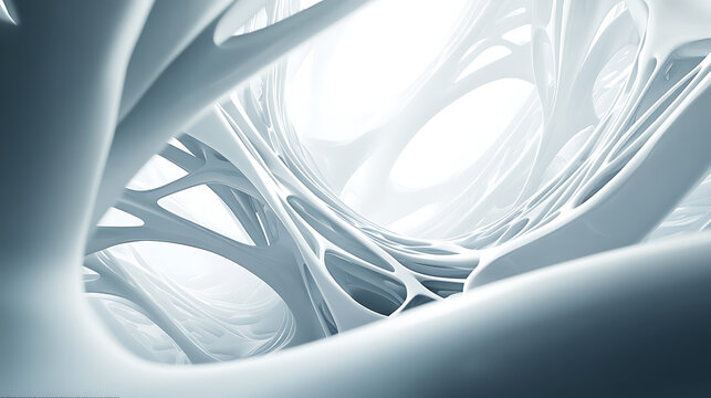 line patterns with subtle depth and movement creating a futuristic style 