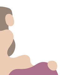 Abstract Blob Shape Corner