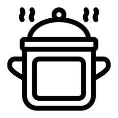 Cooking pot icon