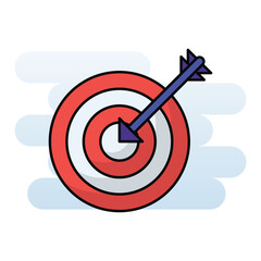 Target vector icon